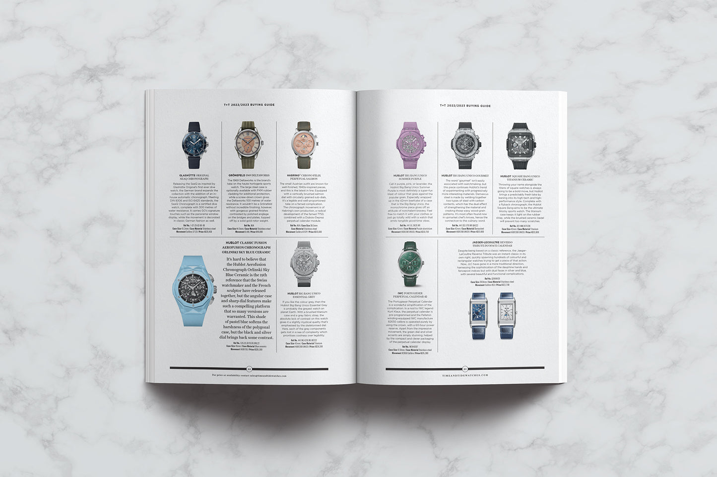 Time+Tide Watches - NOW Magazine - The Watch Buying Guide - Issue 6