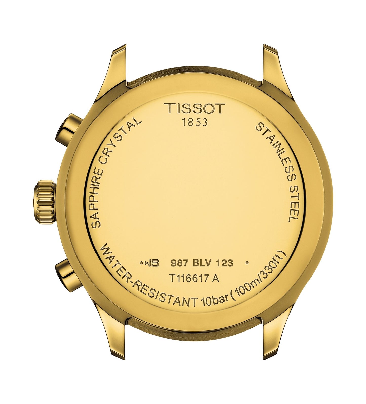 Tissot Chrono XL Classic - Black with Yellow Gold PVD Bracelet