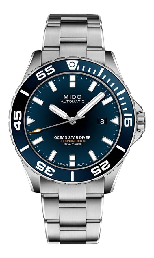 Mido Ocean Star Diver 600 - Stainless Steel - Stainless Steel Bracelet