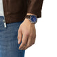 Tissot Supersport Chrono - Blue with Brown Leather Strap