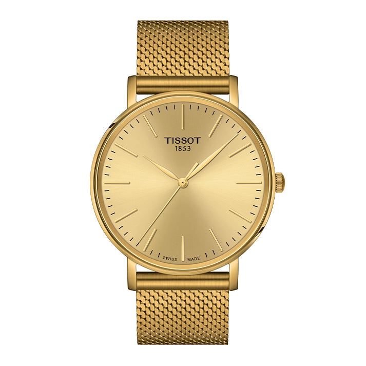Tissot Everytime Gent - Yellow Gold PVD