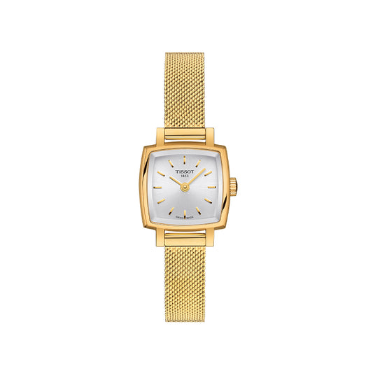 Tissot Lovely Square - Yellow Gold PVD