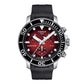 Tissot Seastar 1000 Chronograph - Red with Black Rubber Strap
