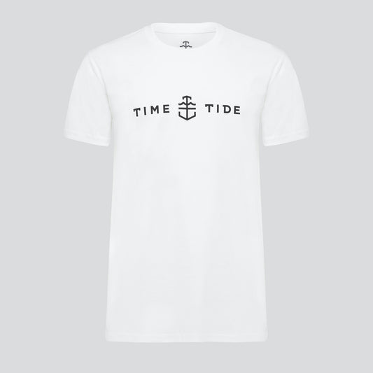 Time+Tide Watches Men's White Print Time+Tide T-Shirt