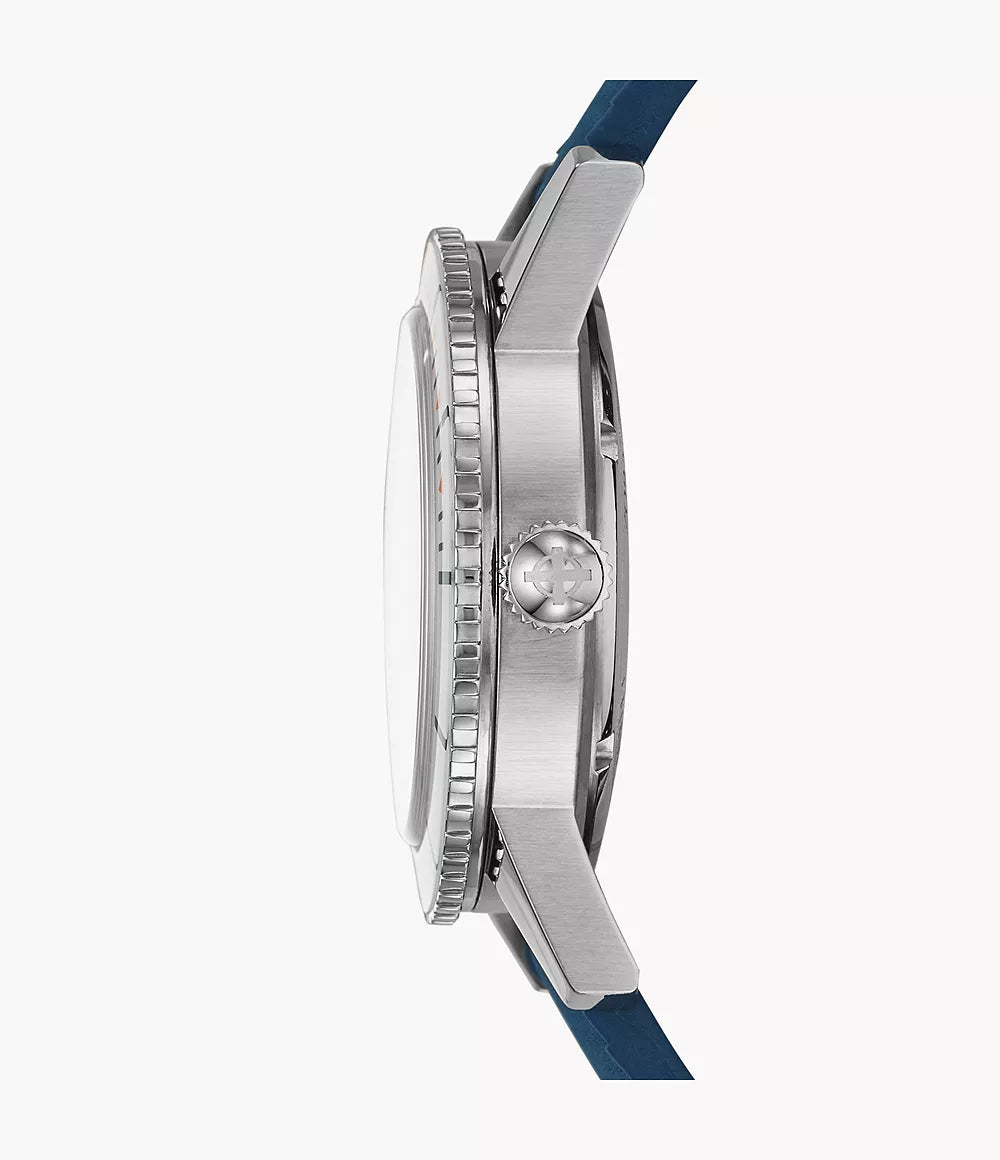 Zodiac Super Sea Wolf Automatic Blue Rubber Watch