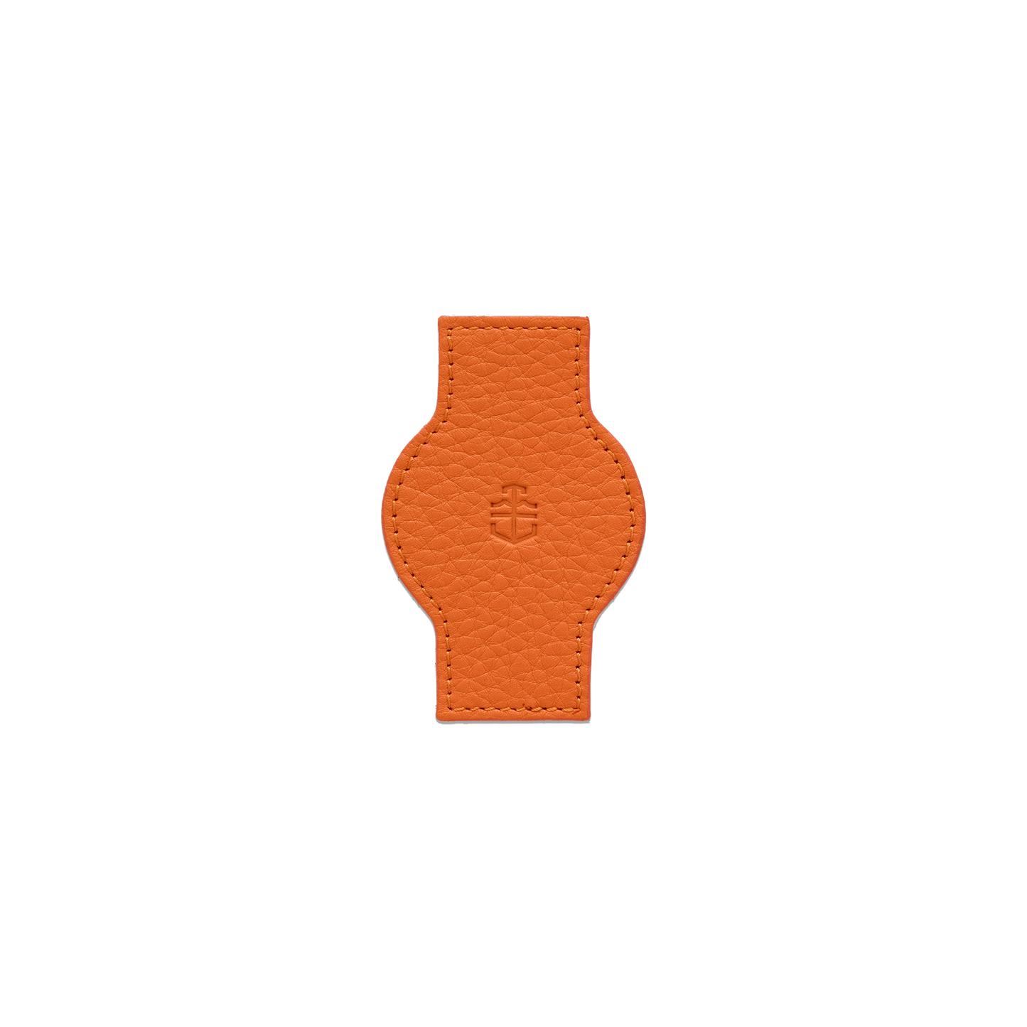 Time+Tide Watches - Orange Elegant Leather Watch Pouch
