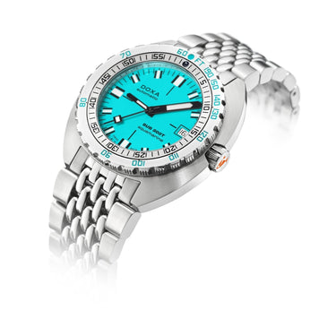 DOXA SUB 300T Aquamarine, stainless steel bracelet